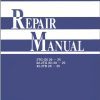 Toyota Forklift 2TG20 to 42 2TD25 Repair Manual