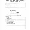 Toyota Forklift 30 7FBCU15 30 7FBCU18 7FBCU15 7FBCU18 Parts Catalog EN DE FR ES