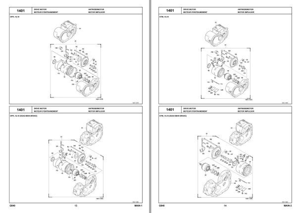 Toyota Forklift 30 7FBCU15 30 7FBCU18 7FBCU15 7FBCU18 Parts Catalog EN DE FR ES 1