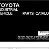 Toyota Forklift 3FGC10 3FGC15 3FGC13 Parts Catalog