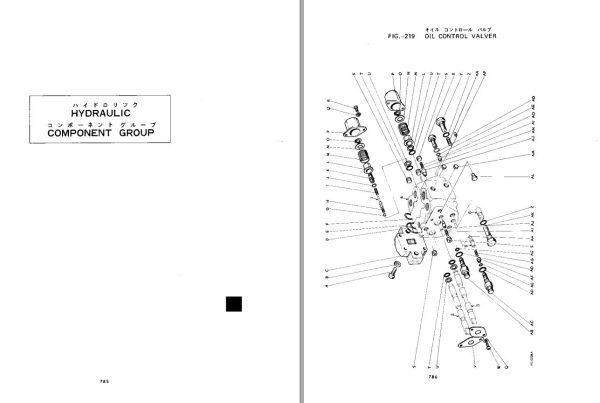Toyota Forklift 3FGC20 to FDC30 Parts Catalog EN JP