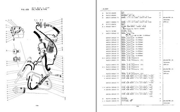 Toyota Forklift 3FGC20 to FDC30 Parts Catalog EN JP 1