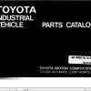 Toyota Forklift 42 3FGC10 42 3FGC13 42 3FGC15 Parts Catalog