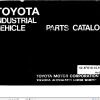 Toyota Forklift 42 4FG10 to 42 4FG18 Parts Catalog