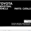 Toyota Forklift 42 4FG20 42 4FG23 42 4FG25 Parts Catalog