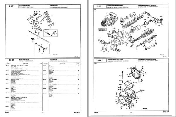 Toyota Forklift 42 6FGCU15 42 6FGCU18 Parts Catalog 1