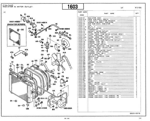 Toyota Forklift 42 6FGU15 42 6FGU18 Parts Catalog 1