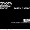 Toyota Forklift 4FB10 to 4FB15 30 4FB10 to 30 4FB15 Parts Catalog