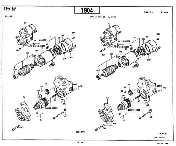 Toyota Forklift 52 6FGCU30 Parts Catalog 1