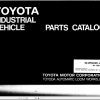 Toyota Forklift 52 6FGU20 52 6FGU25 Parts Catalog