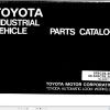 Toyota Forklift 5FBC28 5FBC30 30 5FBC28 30 5FBC30 Parts Catalog
