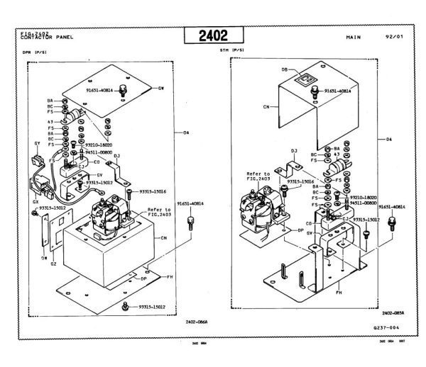 Toyota Forklift 5FBC28 5FBC30 30 5FBC28 30 5FBC30 Parts Catalog 1