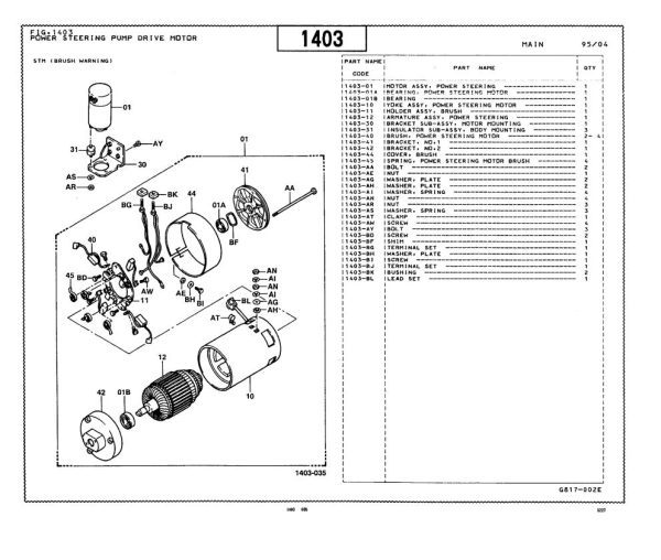Toyota Forklift 5FBCU15 30 5FBCU15 Parts Catalog 1