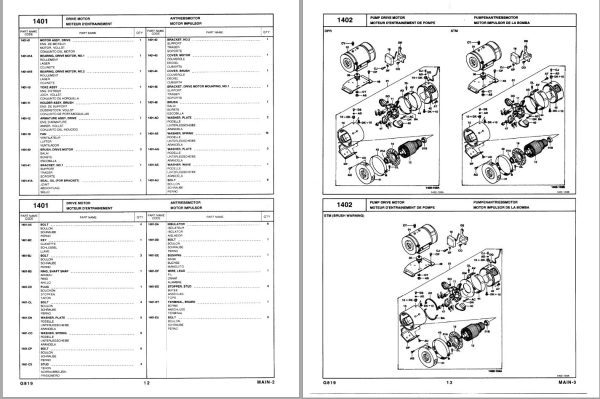 Toyota Forklift 5FBCU30 30 5FBCHU30 Parts Catalog 1