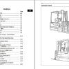Toyota Forklift 5FBE10 to 5FBR20 Service Manual Parts Catalog