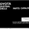 Toyota Forklift 5FG20 5FG23 5FG25 Parts Catalog