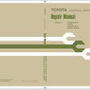 Toyota Forklift 5FG33 to 5FDA50 Repair Manual