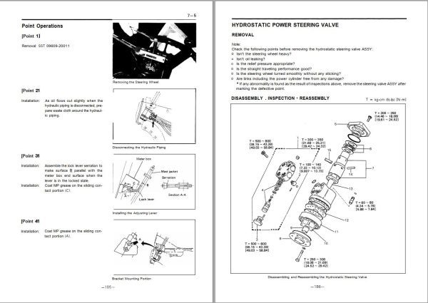 Toyota Forklift 5FG50 5FG60 5FD50 to 5FD80 Service Manual 1