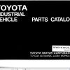 Toyota Forklift 5FGC18 to 5FGC25 Parts Catalog