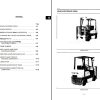 Toyota Forklift 5FGC18 to 5FGC30 5FDC18 to 5FDC30 Repair Manual Parts Catalog