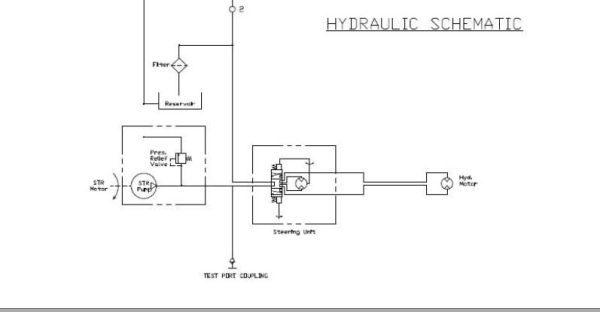 Toyota Forklift 6BNCUE Hydraulic Schematic 1 1