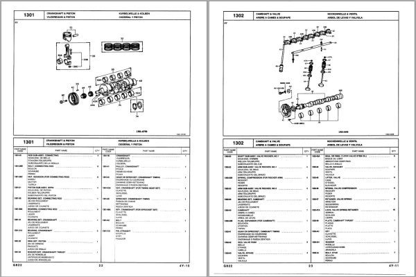 Toyota Forklift 6FGU15 to 6FGU30 6FDU15 to 6FDU30 Repair Manual Parts Catalog 1