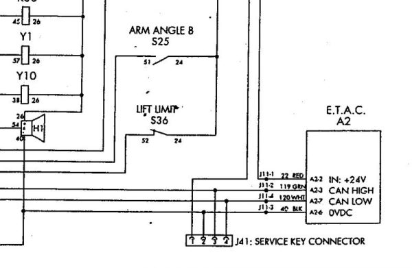 Toyota Forklift 6HBE23 Schematic Diagram 1