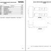Toyota Forklift 6HBW30 to 6TB50 Parts Manual