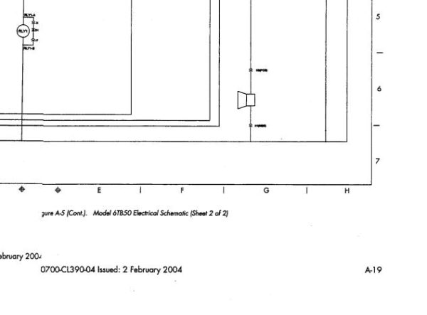 Toyota Forklift 6TB50 Schematic Diagram