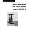 Toyota Forklift 7BPUE15 Repair Manual