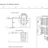 Toyota Forklift 7BPUE15 Wiring Diagram 1
