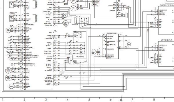 Toyota Forklift 7BSU20 7BSU25 7BRU18 7BRU23 7BDRU15 Wiring Diagram 1