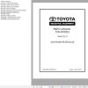 Toyota Forklift 7BWS10 7BWS13 Parts Catalog