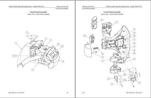 Toyota Forklift 7BWS10 7BWS13 Parts Catalog 1