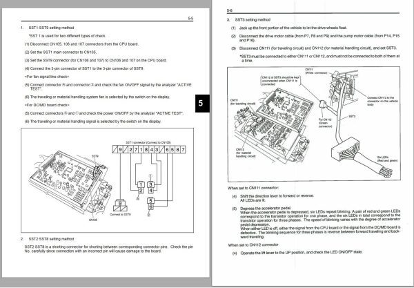 Toyota Forklift 7FB10 to 7FB30 7FBJ35 Parts Catalog Repair Manual 1