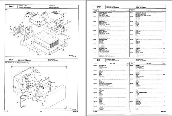 Toyota Forklift 7FB10 to 7FB30 7FBJ35 Repair Manual Parts Catalog 1