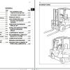 Toyota Forklift 7FB10 to 7FB30 7FBJ35 Repair Manual Vol. 1 CE315 4