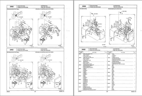 Toyota Forklift 7FBCU15 to 30 7FBCHU25 Parts Catalog 1