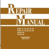 Toyota Forklift 7FGF15 to 7FDJF35 Repair Manual