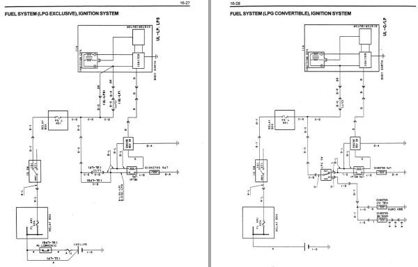 Toyota Forklift 7FGU15 to 7FGU32 7FDU15 to 7FDU32 7FGCU20 to 7FGCU32 Wiring Diagram 1