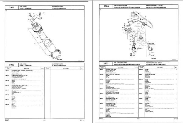Toyota Forklift 7FGU15 to 7FGU32 7FGCU20 to 7FGCU32 Parts Catalog 1