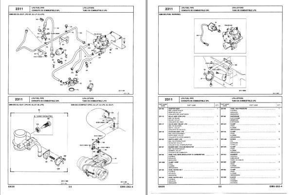 Toyota Forklift 7FGU35 to 7FGCU70 Parts Catalog 1