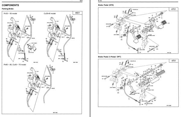 Toyota Forklift 7FGU35 to 7FGU80 7FDU35 to 7FDU80 7FGCU35 to 7FGCU70 Repair Manual 1