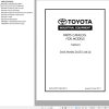 Toyota Forklift 7HBW23 Parts Catalog