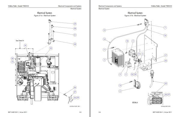 Toyota Forklift 7HBW23 Parts Catalog 1