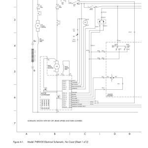 Toyota Forklift 7HBW30 7HBE30 7HBE40 7HBC30 7HBC40 7TB50 Wiring Diagram