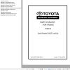 Toyota Forklift 7HWB23 Parts Catalog