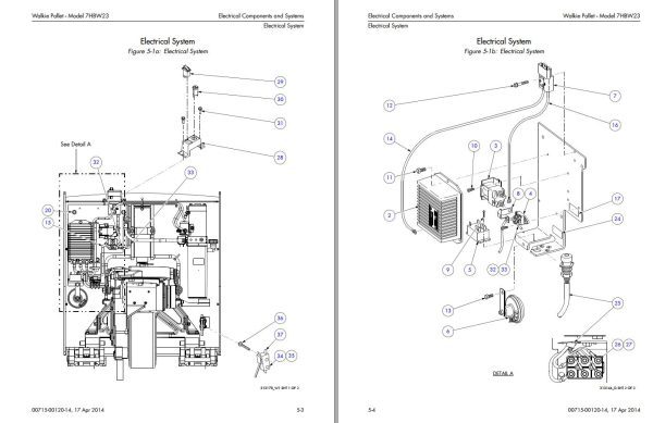 Toyota Forklift 7HWB23 Parts Catalog 1