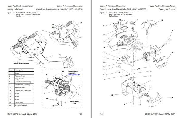 Toyota Forklift 8BNCU15 8BNCU18 8BNCU20 Service Manual 1