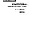 Toyota Forklift 8BNCU18 8BNCU15 8BNCU20 Service Manual